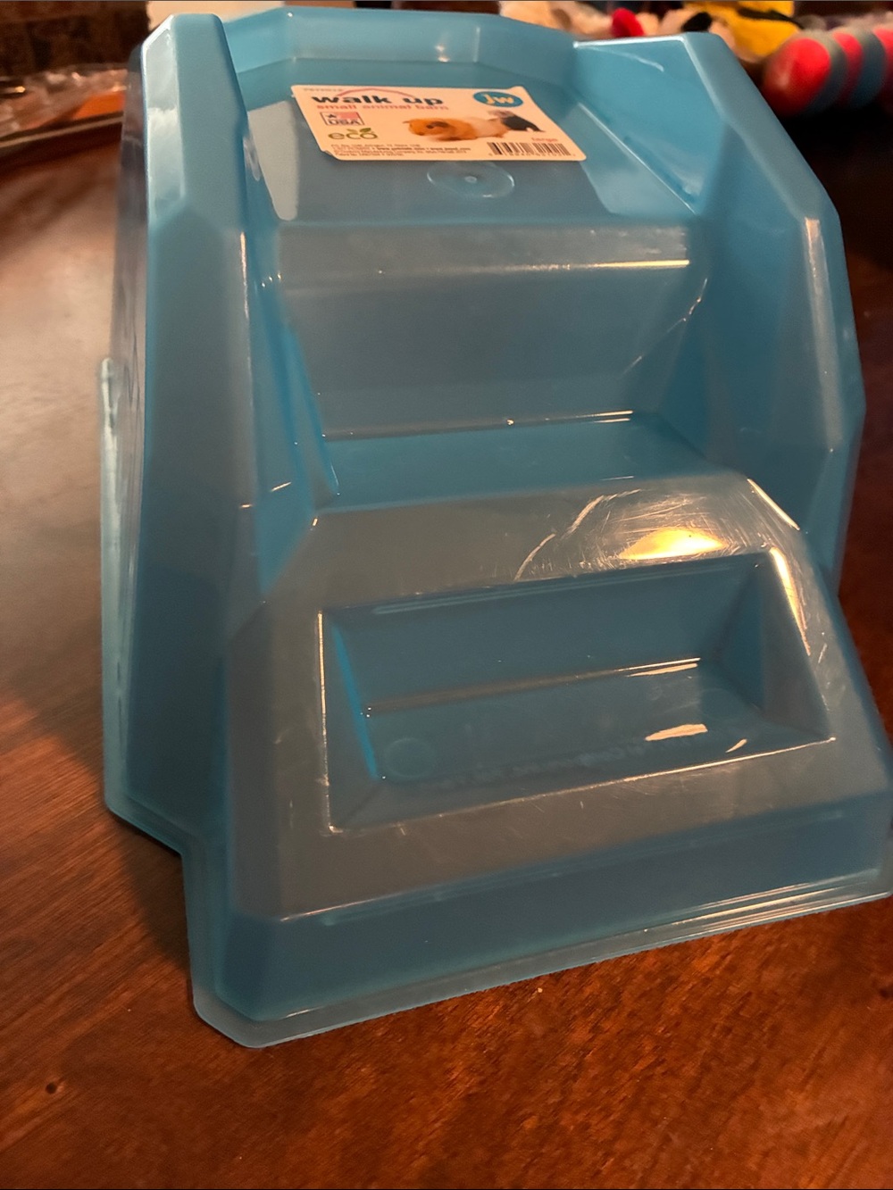 Petmate Light Blue Plastic Steps for Small Pets
